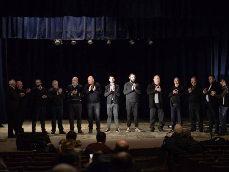 ოლკლორის  2022-ის  ჟიური საჩხერისა და ონის შემდეგ ცაგერში ჩავიდა